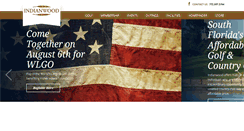 Desktop Screenshot of indianwoodgolfclub.com