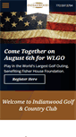 Mobile Screenshot of indianwoodgolfclub.com